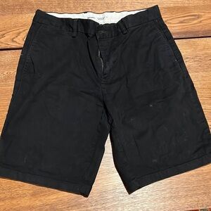 Mens flat front chino shorts size 34 tall